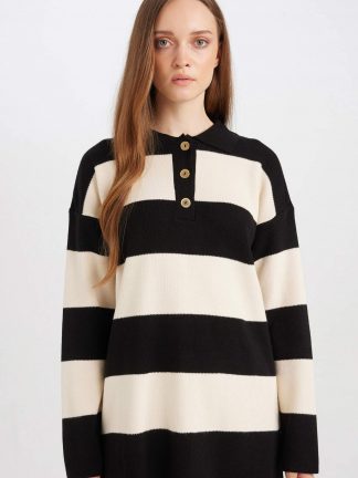 تونیک زنانه مشکی دفکتو