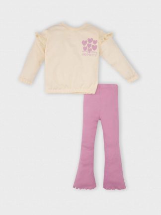 ست لباس نوزاد دختر بژ دفکتو