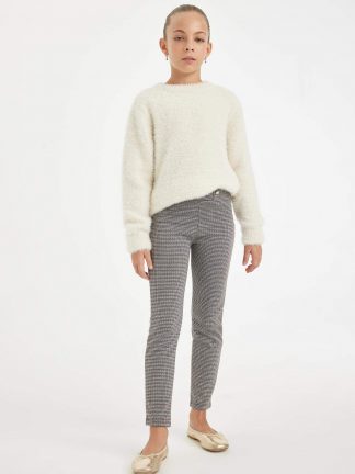 لگینگ دخترانه قهوه ای دفکتو