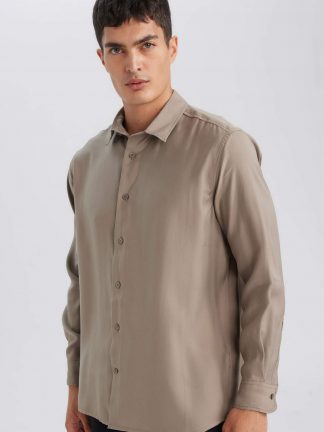 پیراهن آستین بلند مردانه دفکتو