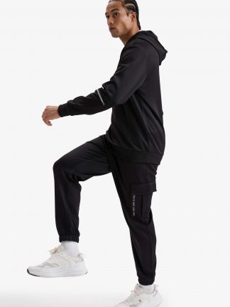 شلوار راحتی مردانه مشکی دفکتو