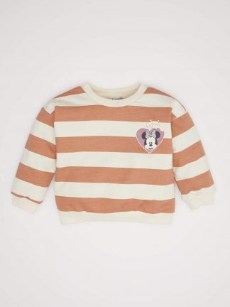 سویشرت نوزاد دختر بژ دفکتو