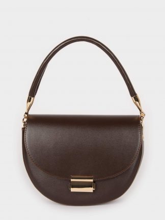 کیف دستی زنانه قهوه ای دفکتو