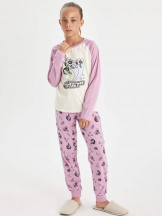 لباس راحتی دخترانه بژ دفکتو