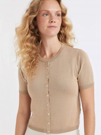 ژاکت زنانه بژ دفکتو