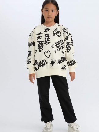 لباس راحتی دخترانه بژ دفکتو