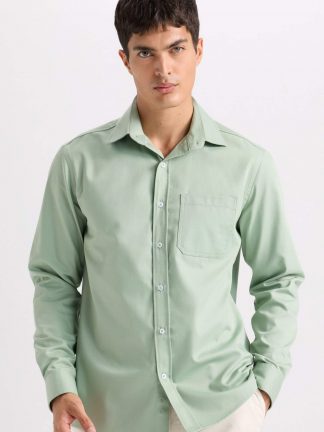 پیراهن آستین بلند مردانه دفکتو