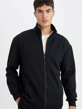 سویشرت زنانه مشکی دفکتو