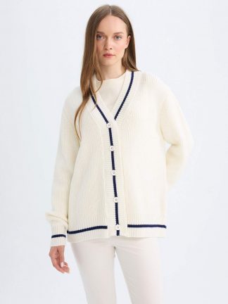 ژاکت زنانه بژ دفکتو