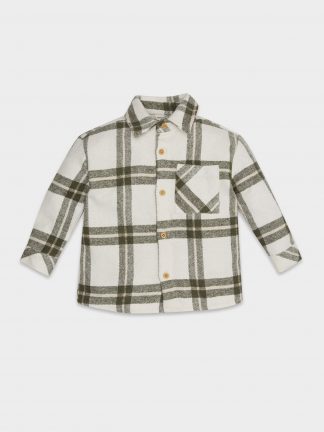 پیراهن نوزاد پسر بژ دفکتو