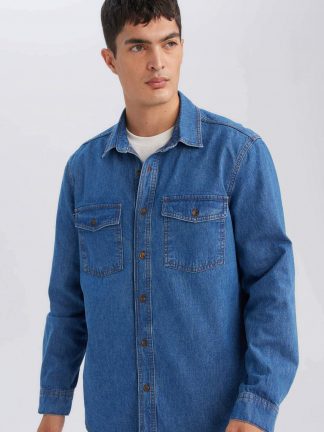 پیراهن جین مردانه دفکتو