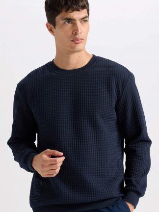 سویشرت مردانه سرمه ای دفکتو