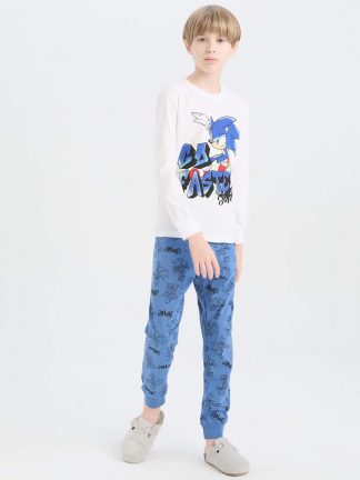 لباس راحتی پسرانه سفید دفکتو