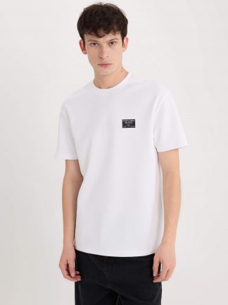 تی شرت مردانه سفید دفکتو