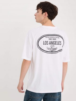 تی شرت مردانه سفید دفکتو