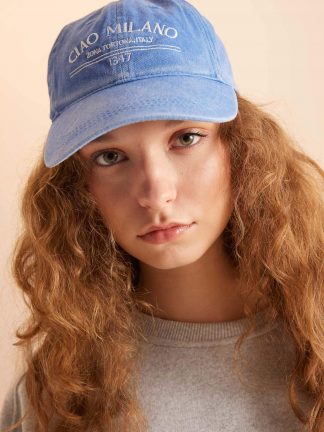 کلاه کپ زنانه آبی دفکتو