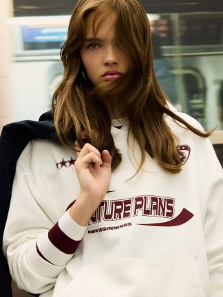 هودی زنانه سفید دفکتو