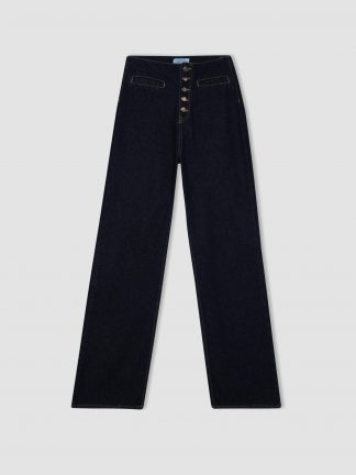 شلوار جین وایدلگ زنانه دفکتو