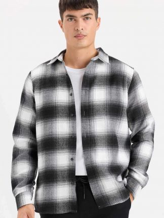 پیراهن مردانه مشکی دفکتو