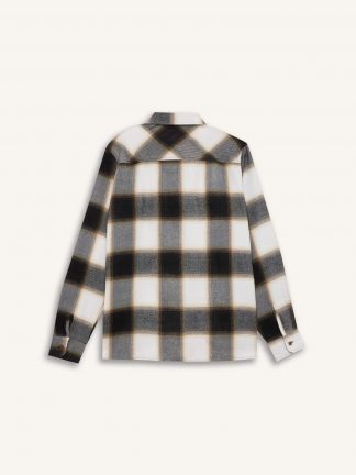 پیراهن مردانه قهوه ای روشن دفکتو