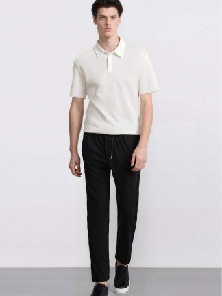 شلوار جاگر مردانه مشکی دفکتو