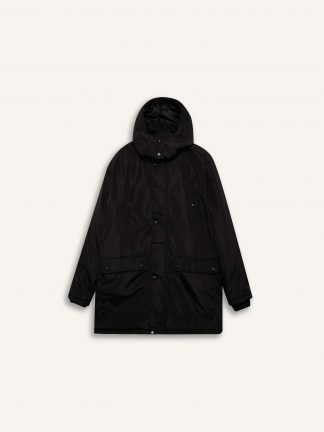 کاپشن مردانه مشکی دفکتو