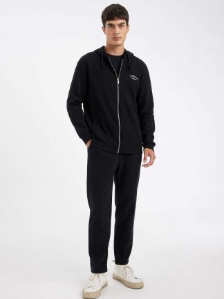 شلوار راحتی مردانه مشکی دفکتو