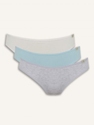 شورت زنانه آبی روشن دفکتو