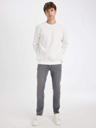 شلوار جین اسلیم فیت مردانه دفکتو