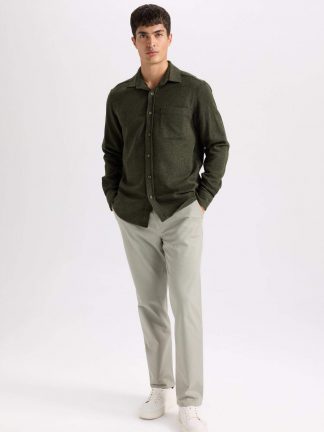 شلوار کتان مردانه دفکتو