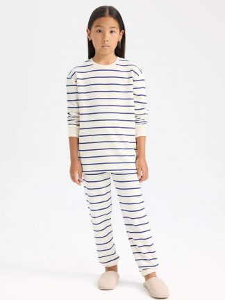 لباس راحتی دخترانه بژ دفکتو