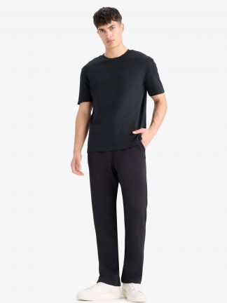 شلوار راحتی مردانه مشکی دفکتو