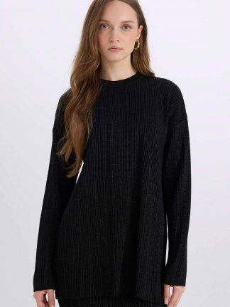 تونیک زنانه مشکی دفکتو