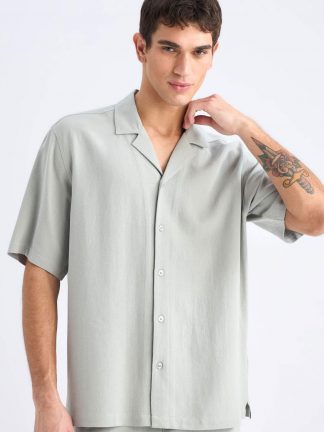 پیراهن آستین کوتاه مردانه دفکتو