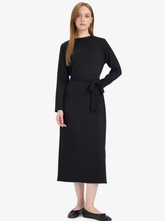 پیراهن زنانه مشکی دفکتو