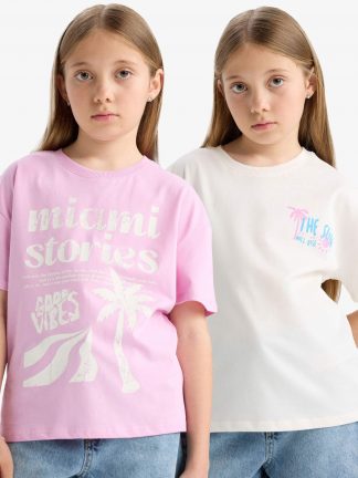 تی شرت دخترانه دفکتو