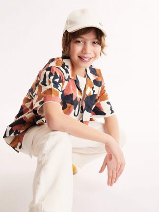 پیراهن پسرانه بژ دفکتو