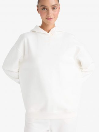 هودی زنانه بژ دفکتو