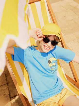 تی شرت پسرانه آبی دفکتو