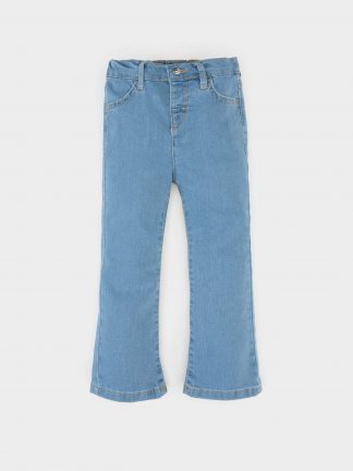 شلوار جین نوزاد دختر آبی روشن دفکتو