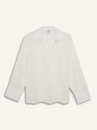 لباس ساحلی زنانه سفید دفکتو