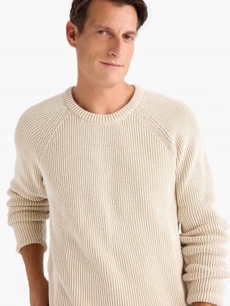 پلیور مردانه بژ دفکتو