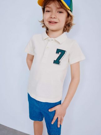 تی شرت نوزاد پسر بژ دفکتو