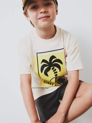 ست لباس نوزادی پسرانه خاکستری تیره دفکتو