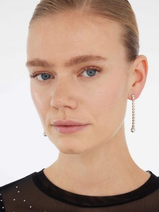 گوشواره زنانه نقره ای دفکتو