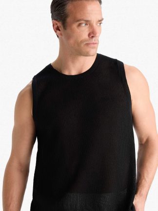 تی شرت مردانه مشکی دفکتو