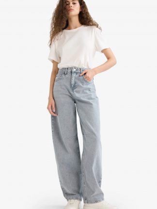 شلوار جین بگ زنانه دفکتو