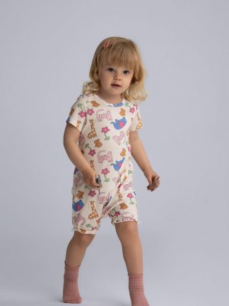 لباس نوزاد دختر سفید دفکتو