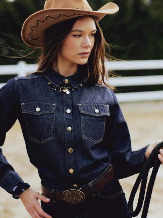 شومیز جین زنانه دفکتو