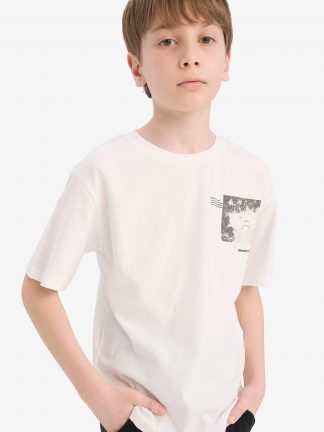 تی شرت پسرانه بژ دفکتو